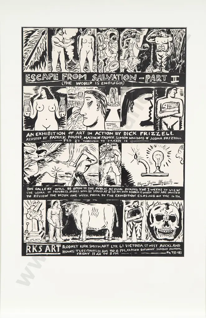 Dick Frizzell  - Escape From Salvation Image 1++