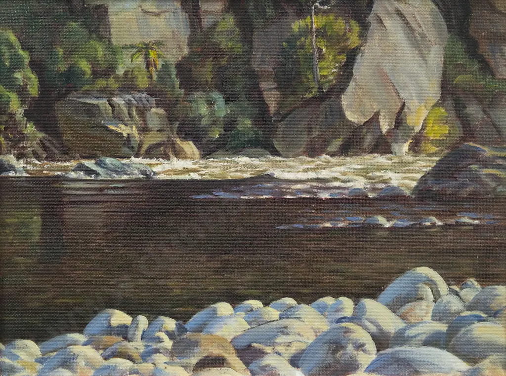Marcus King (1891-1983) - Aorere River Image 1++