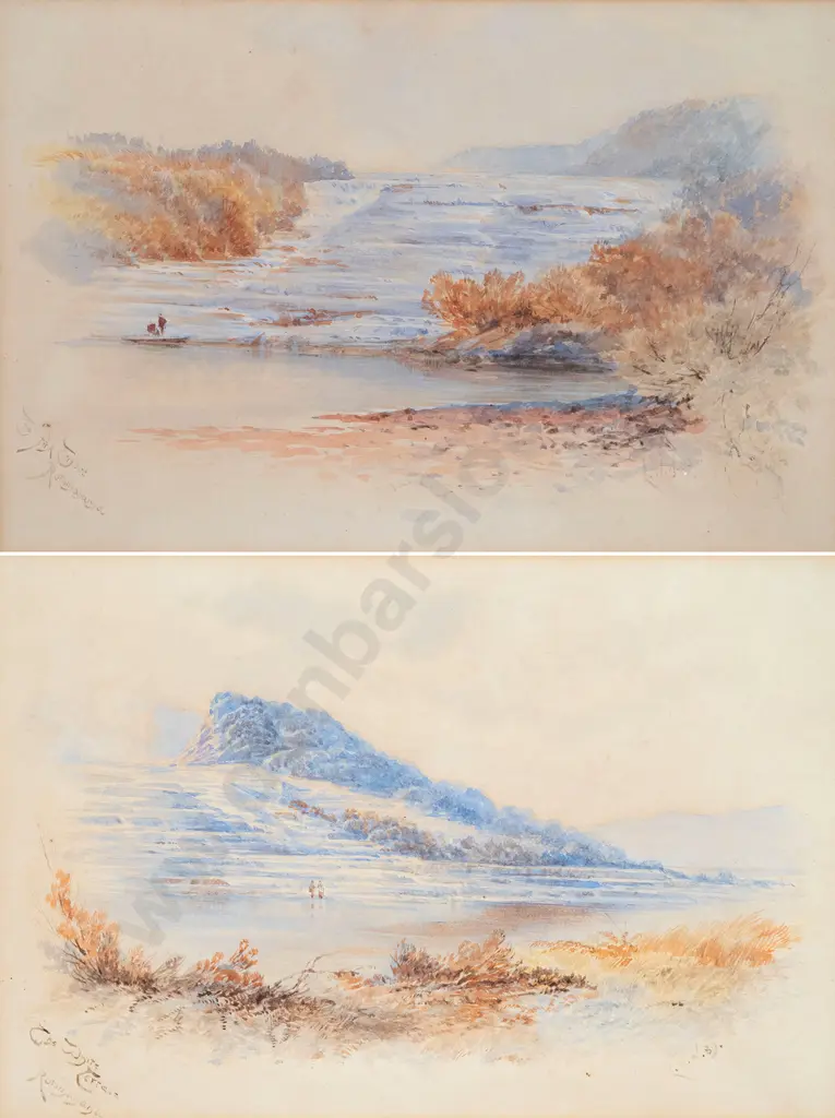 Laurence William Wilson (1850/52 - 1912) - Pair Image 1++