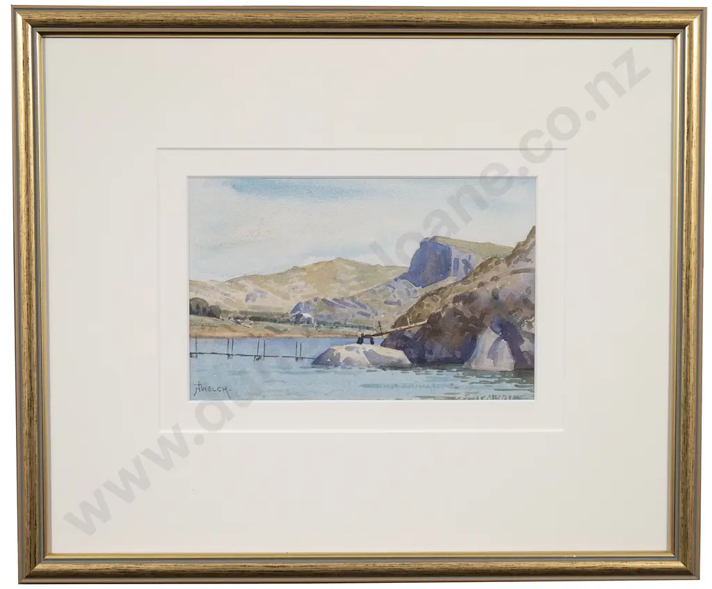 Nugent Welch - (1881 - 1970) - Puponga Inlet Image 1++