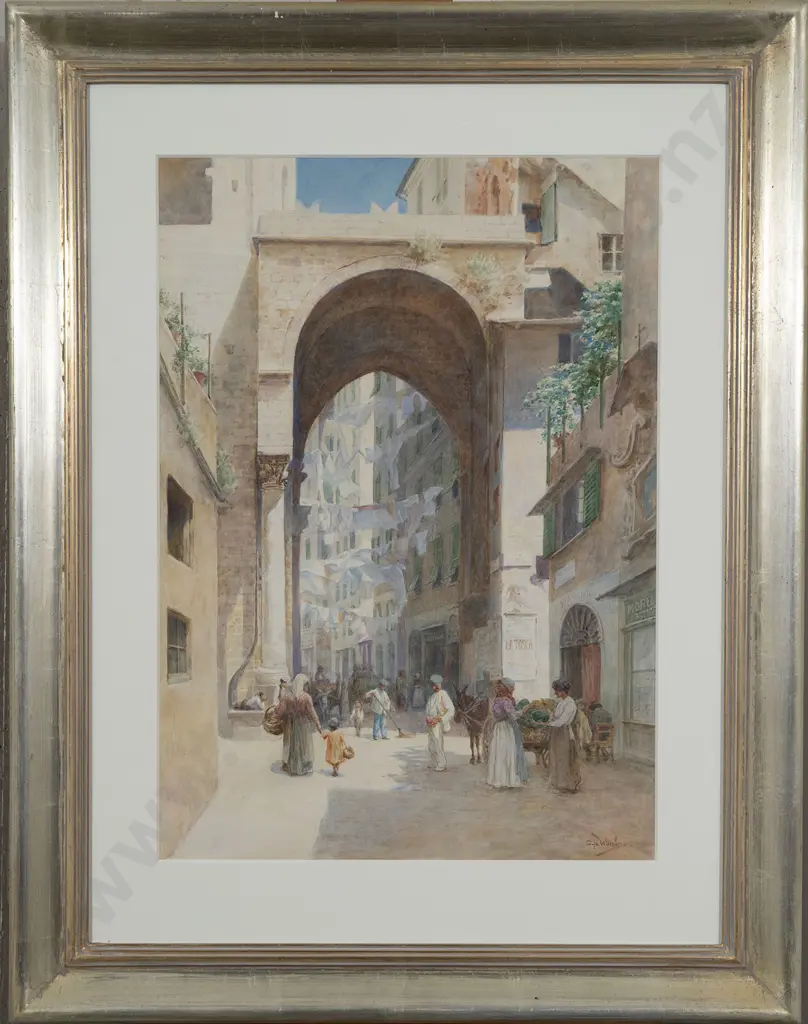 Charles Nathaniel Worsley (1862 - 1923) - The Porta Sopana Image 1++