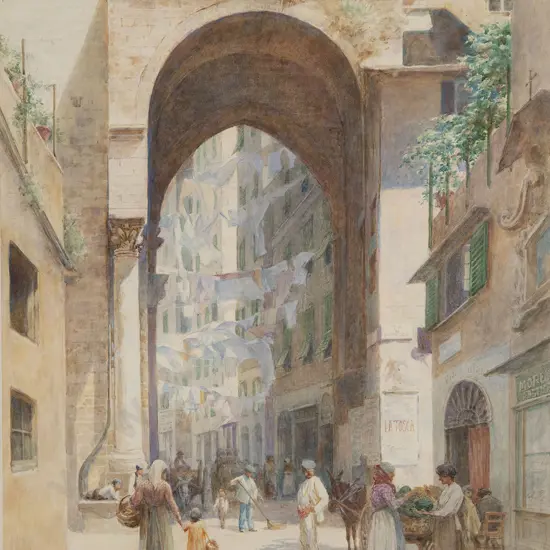 Charles Nathaniel Worsley (1862 - 1923) - The Porta Sopana