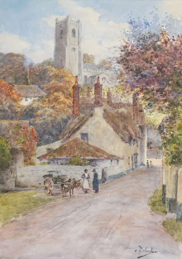 Charles Nathaniel Worsley (1862 - 1923) - Vicarage Road Image 1++