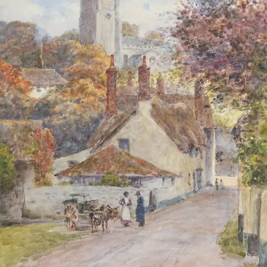 Charles Nathaniel Worsley (1862 - 1923) - Vicarage Road