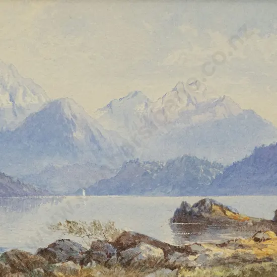 Laurence William Wilson (1850-1912) - Lake Wakatipu