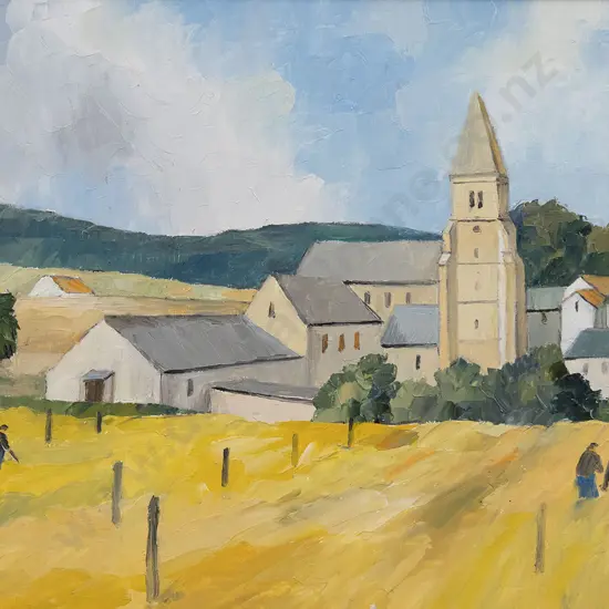 Tom Esplin (1915 - 2005) - The Rape Fields of Avignon