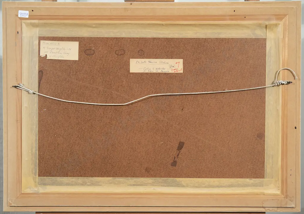 Colin V Wheeler (1919 - 2012) - On Lake Hawea Station Image 1++