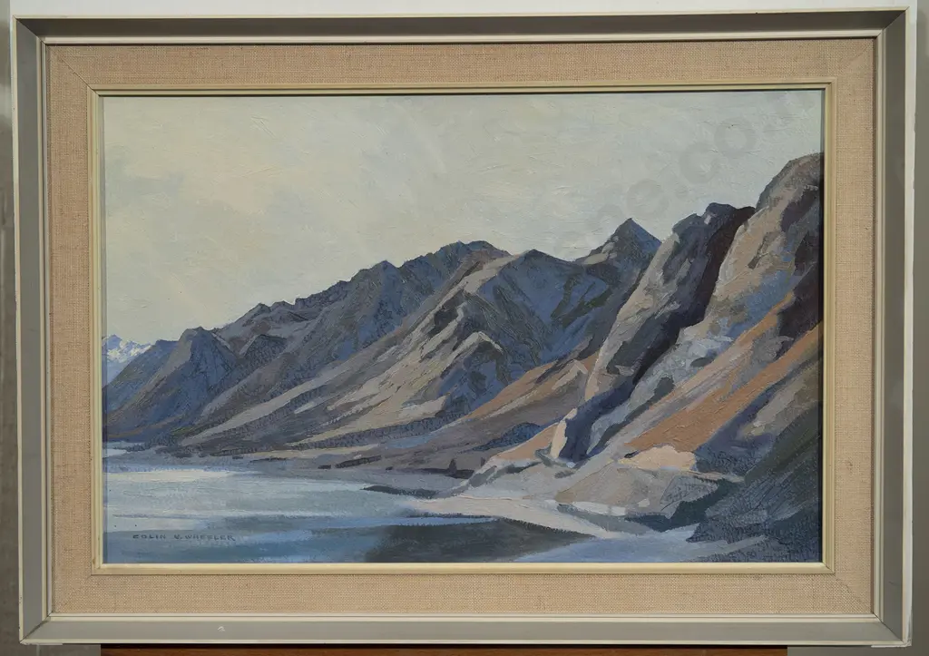 Colin V Wheeler (1919 - 2012) - On Lake Hawea Station Image 1++