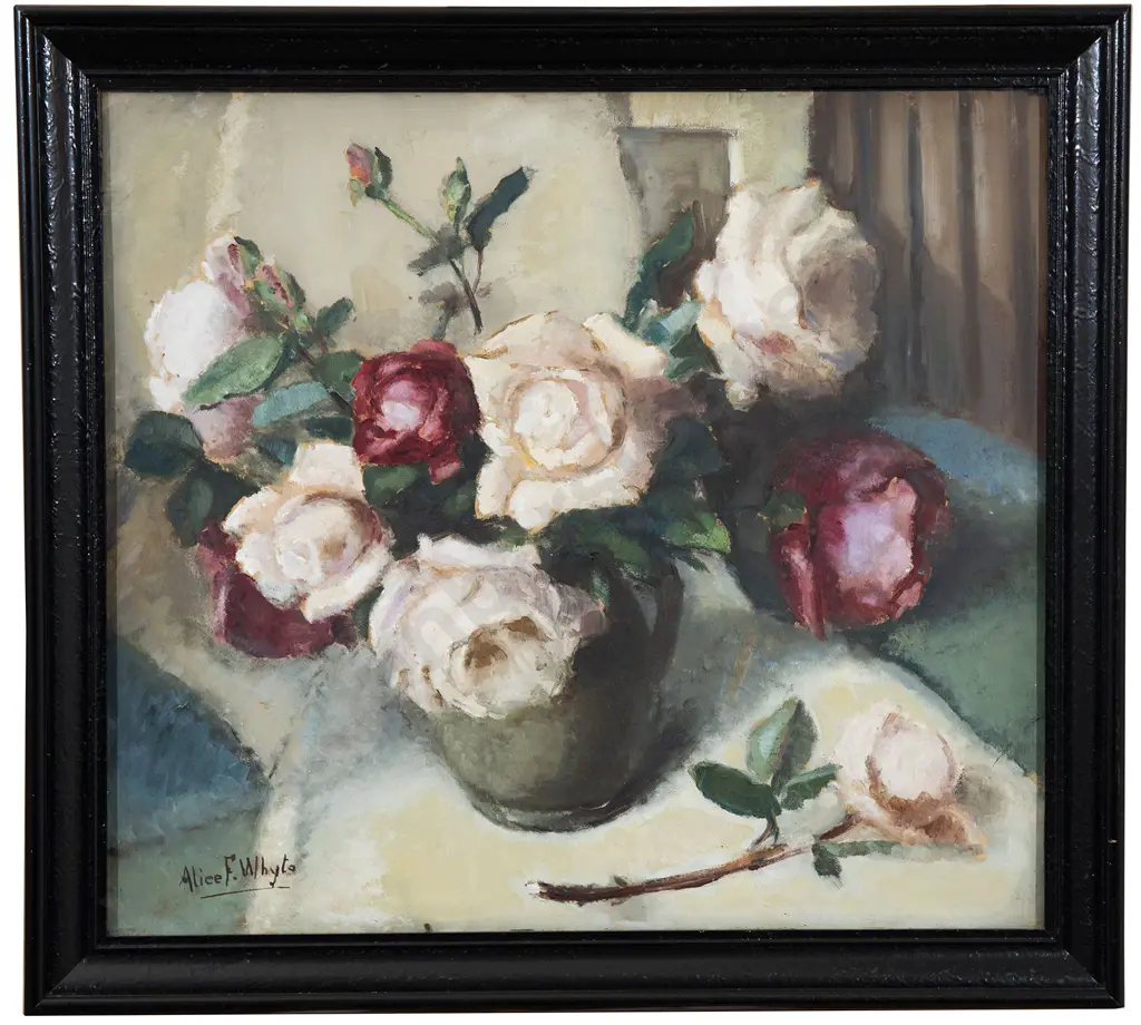 Alice Whyte (1880-1952) - Untitled Roses Image 1++