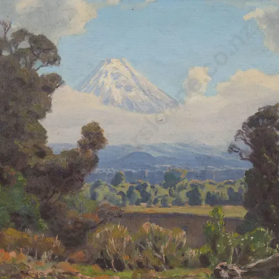 Marcus King (1891-1983) - Mt Egmont