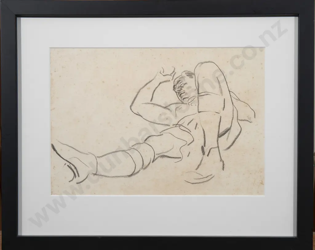 Russell Clark (1905-66) - Two Figurative Studies Image 1++