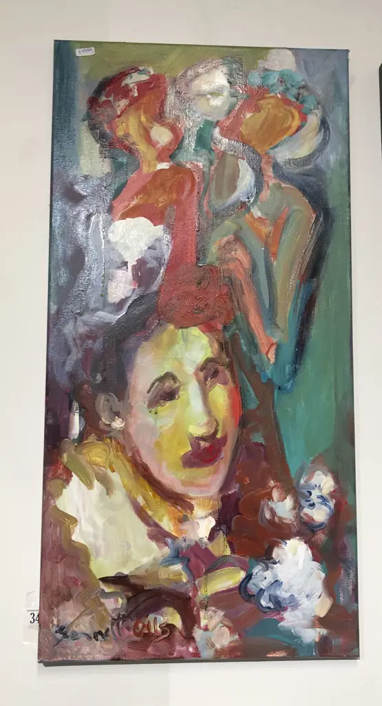 Sonnett Olls - Abstracted Woman Image 1++