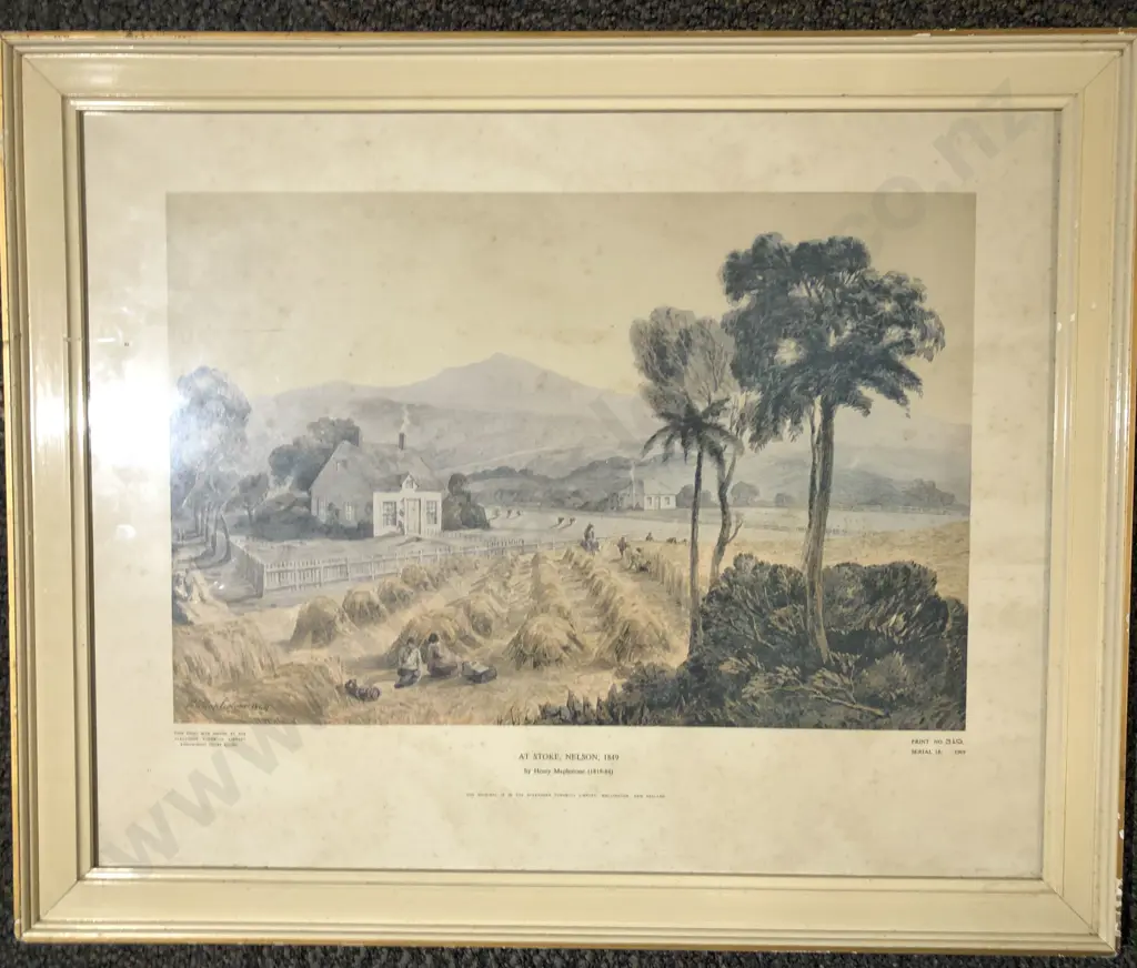 Box of Assorted Framed Works Image 1++