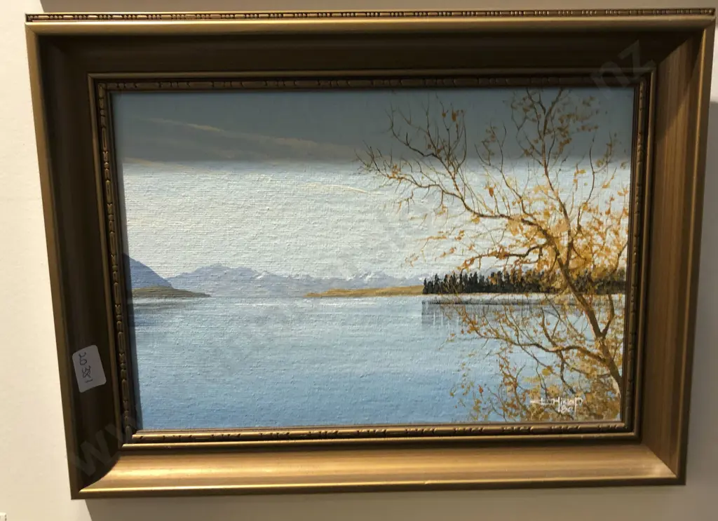 Three Framed Landscape Works Image 1++