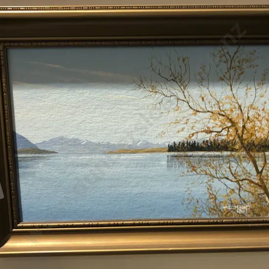 Three Framed Landscape Works