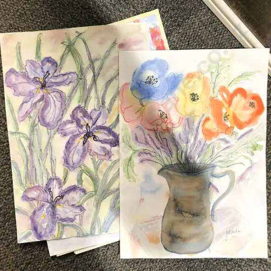 Box of Assorted Framed and Unframed Works