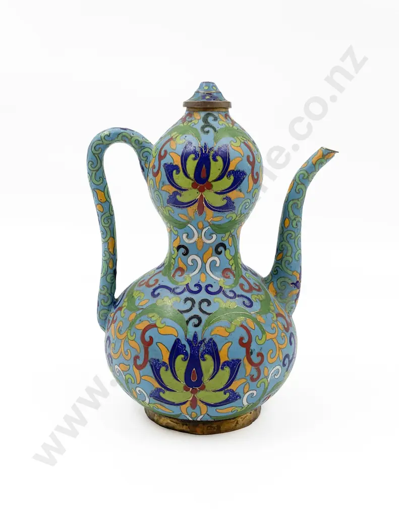 Cloisonné Coffee Pot Image 1++