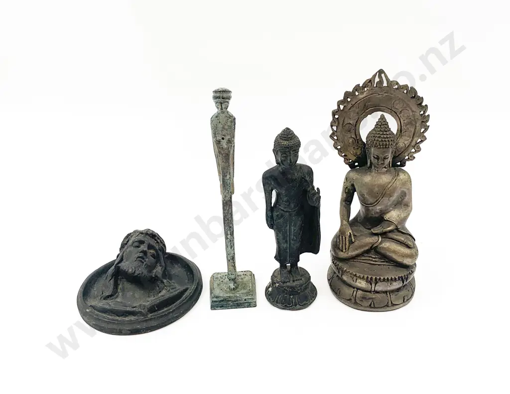 Small Qty of Assorted Religious Metal Ware Image 1++