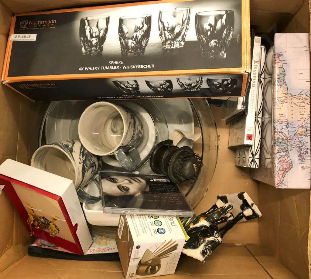 Qty of Assorted Including Boxed Whisky Tumblers etc. Image 1++