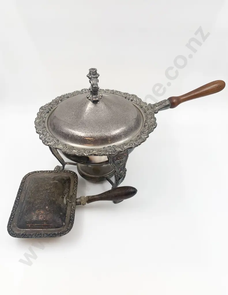 Two S/P Handled Entree Dishes Image 1++