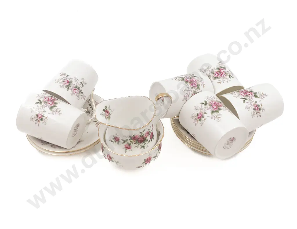 Royal Albert "Lavender Rose" Part Coffee Set Together With Paragon Sugar and Cream Image 1++