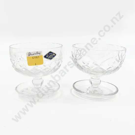 Box of 22 Royal Brierley Crystal Sundae Dishes