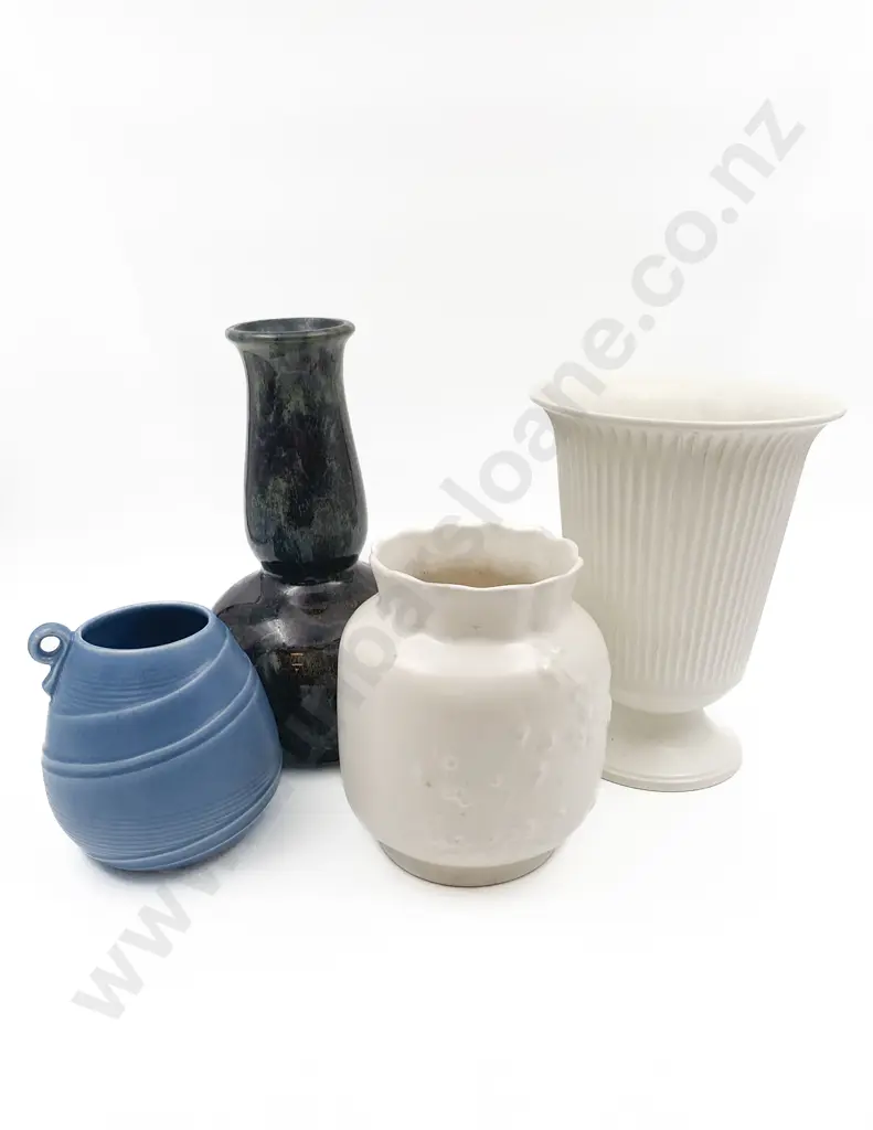 Four Assorted Vases Including Spode Image 1++