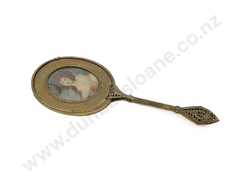 Portrait Miniature Vanity Mirror Image 1++