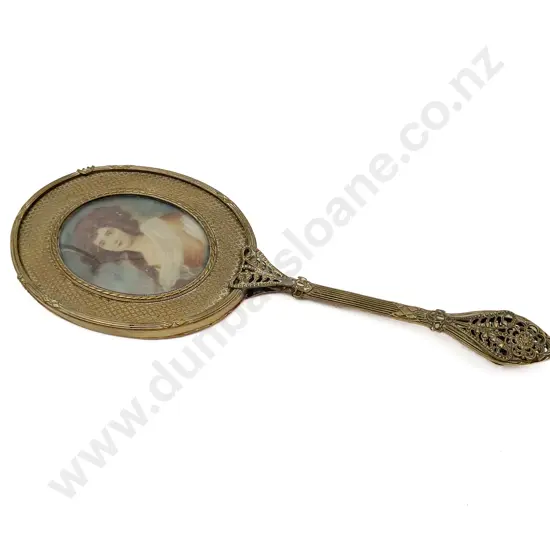 Portrait Miniature Vanity Mirror