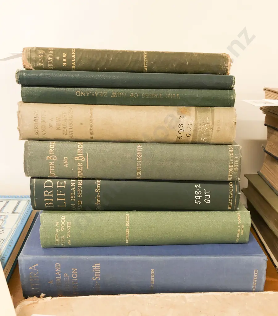Eight Assorted NZ Nature Reference Volumes Image 1++