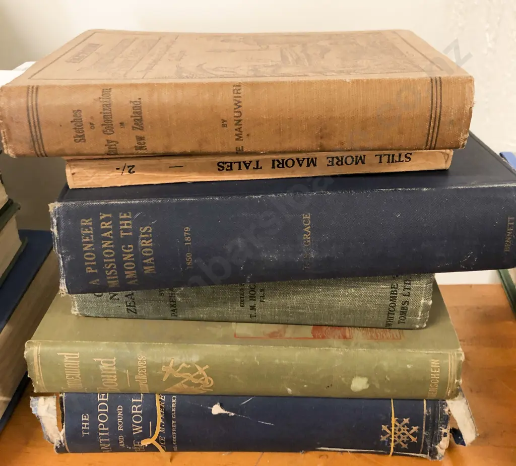 Seven Early NZ Reference Volumes Image 1++