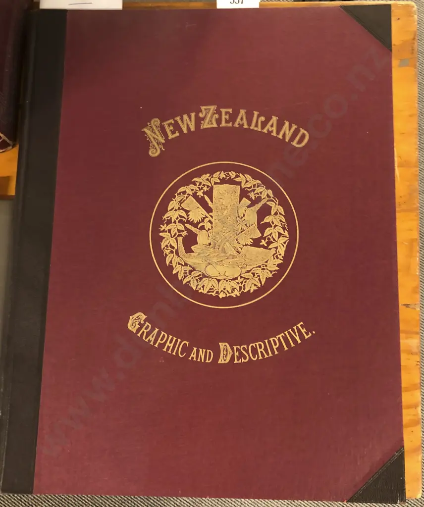 New Zealand Graphic and Descriptive By C D Barraud Image 1++