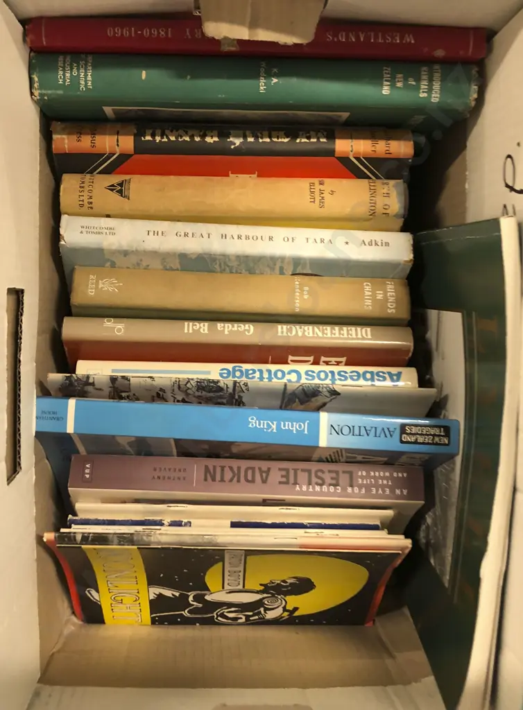 Box of Assorted Books Image 1++