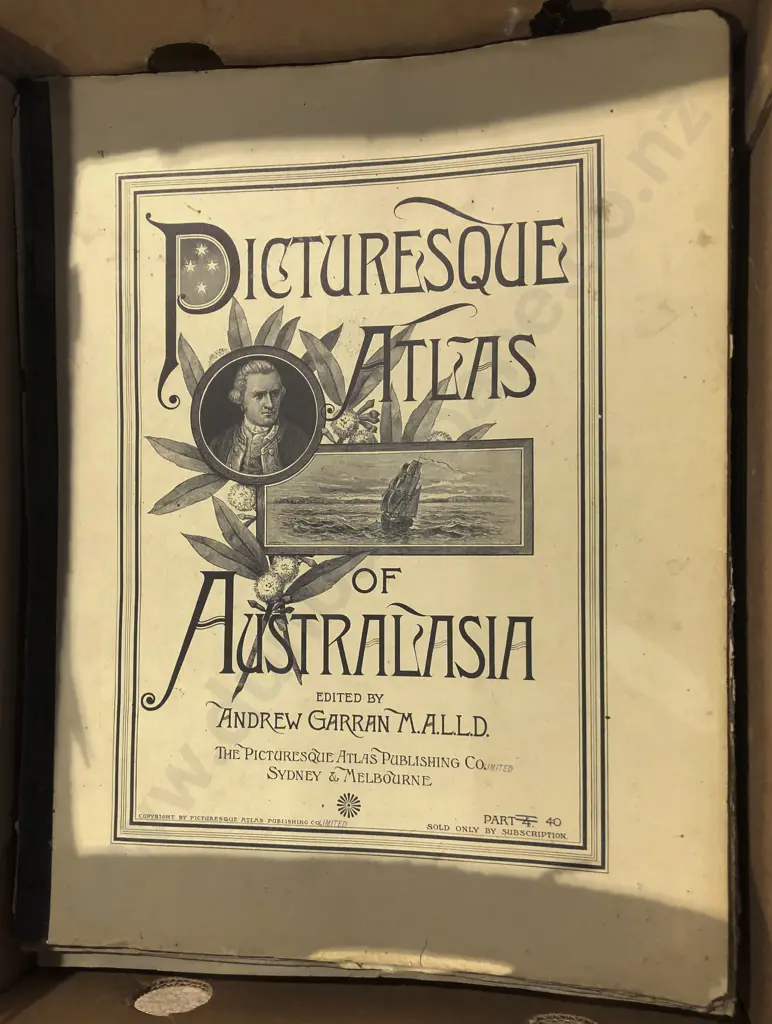 Various Volumes of Picturesque Atlas of Australasia Image 1++