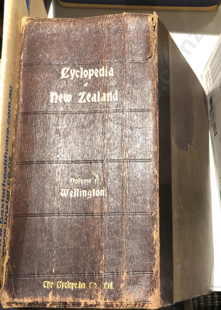 Cyclopedia of NZ Volume 1 Wellington Image 1++
