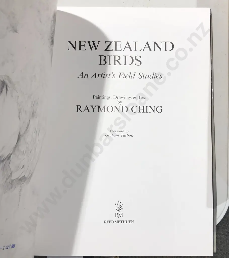 NZ Birds Raymond Ching Image 1++