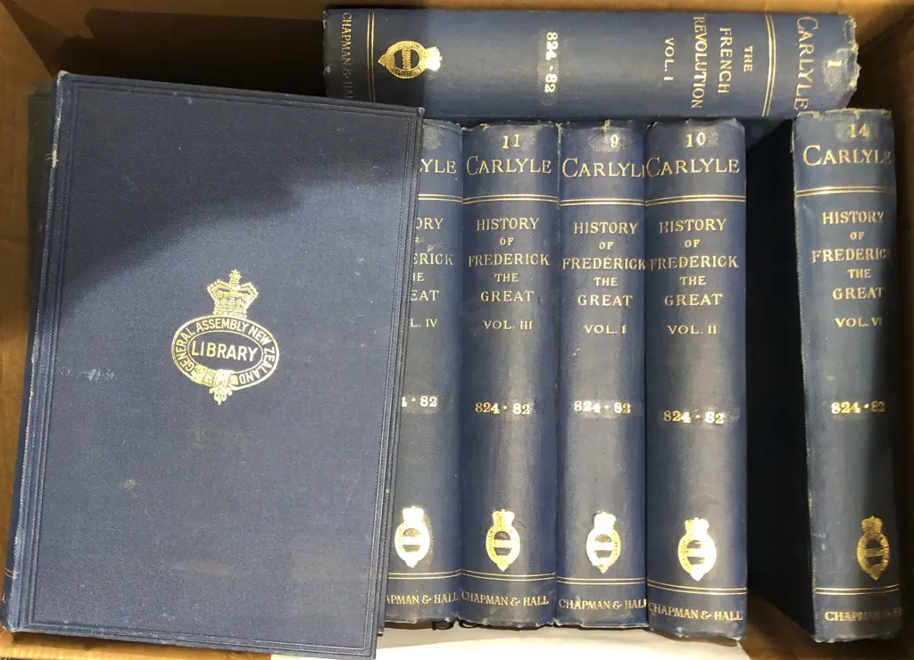 Box of Assorted Political Reference Volumes Image 1++