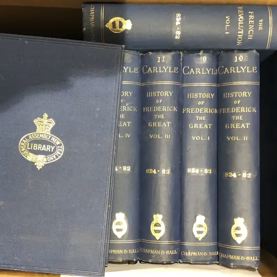 Box of Assorted Political Reference Volumes