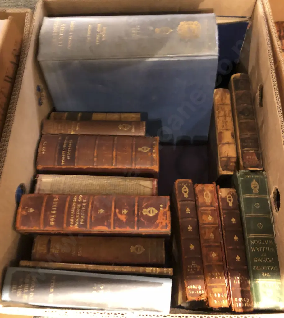 Box of Assorted Books Image 1++