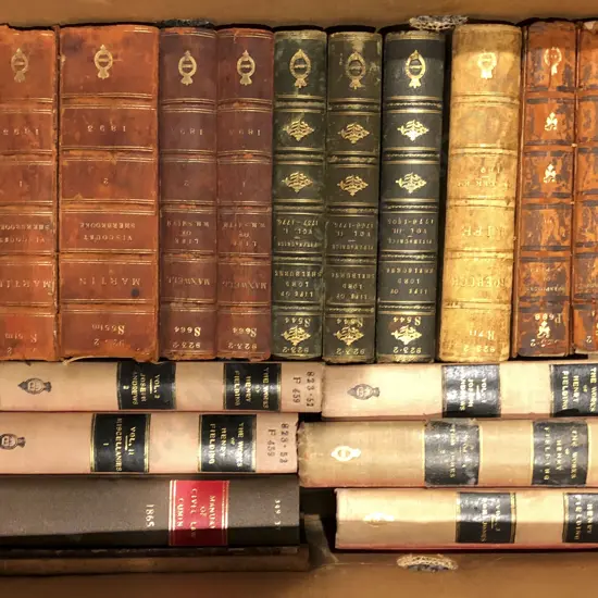 Box of Assorted Books