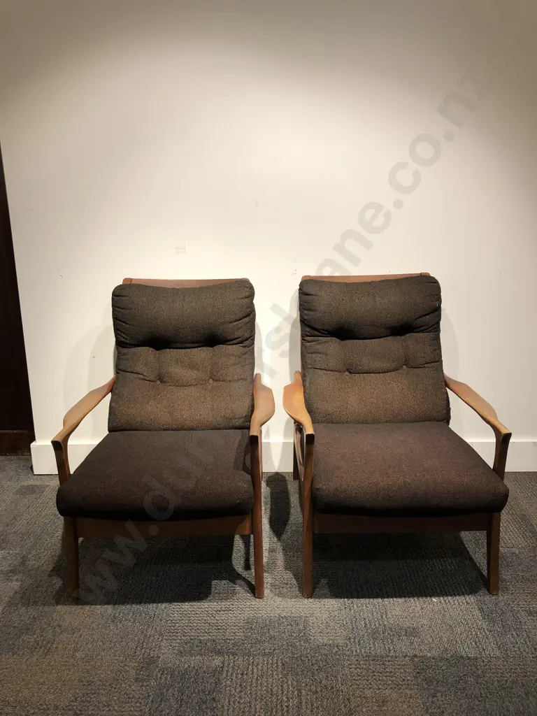 Mid Century Don Furniture Designer Three Piece Lounge Suite Image 1++