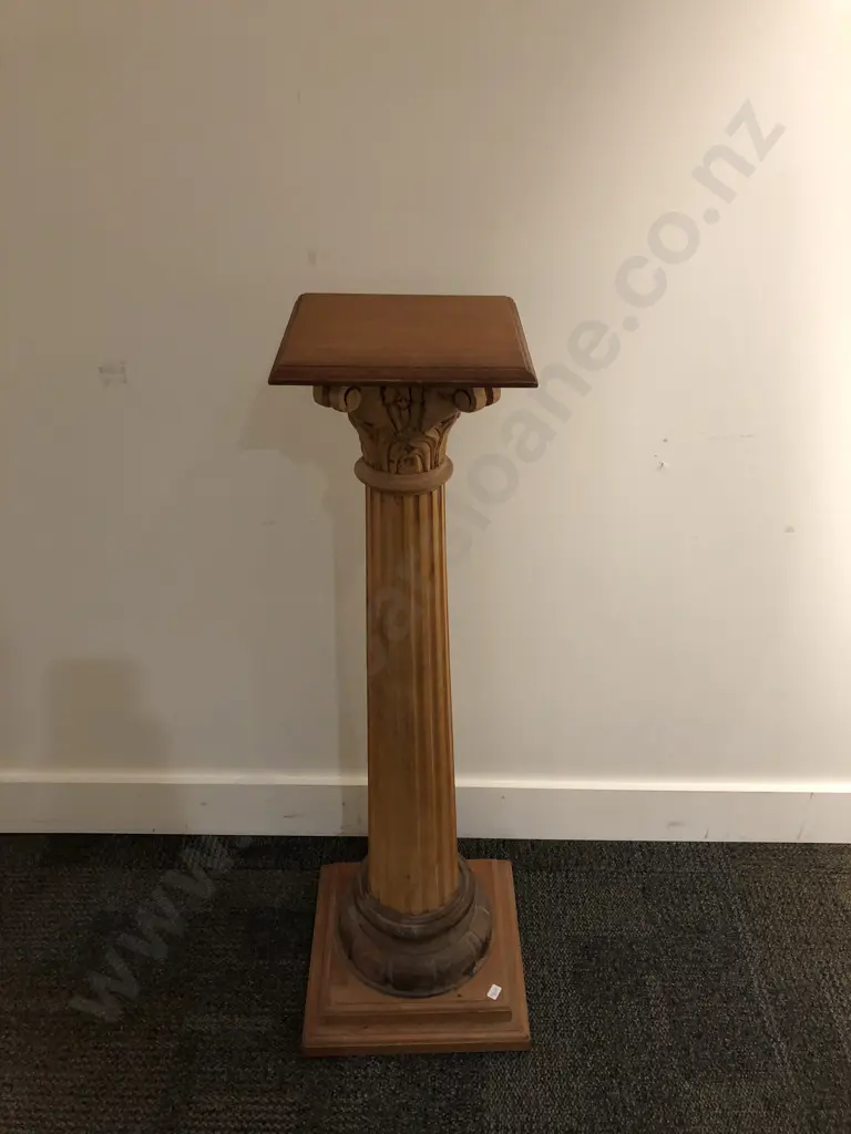 Carved Torchere Image 1++