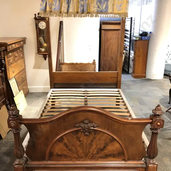 Victorian Half Tester Bed