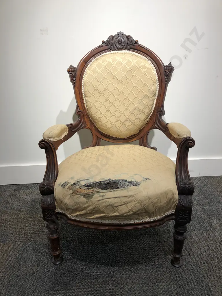 Grandfather Chair (Upholstery Faults) Image 1++