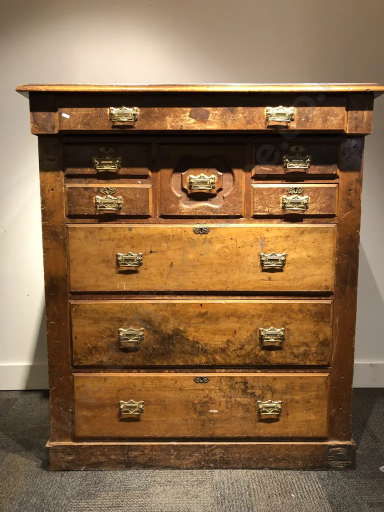 Victorian Scotch Chest (missing uprights) Image 1++