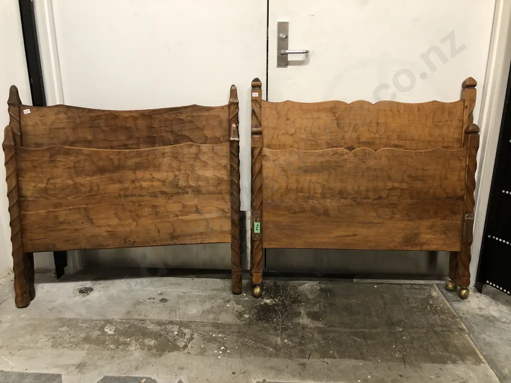 Two Chapman Taylor Single Bed Frames (one with borer) Image 1++