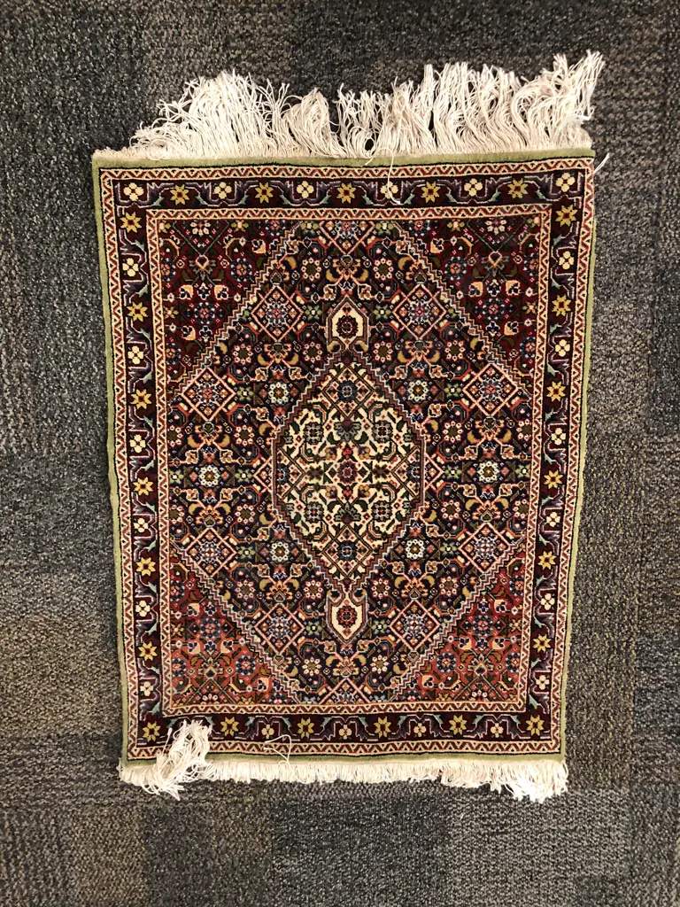Small Persian Floor Mat Image 1++