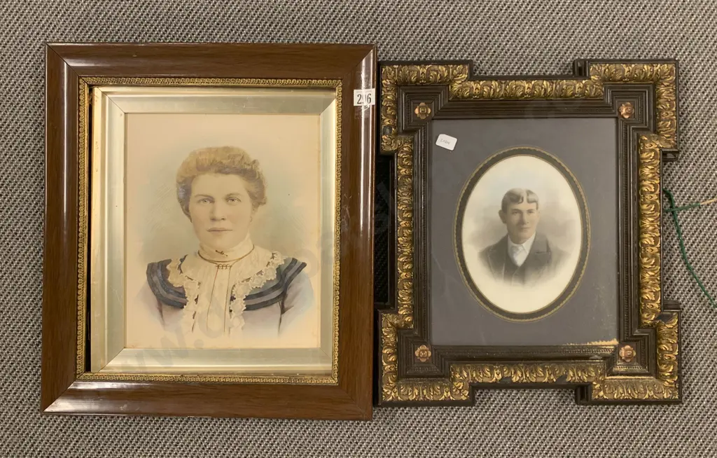 Two Colonial Portraits Image 1++