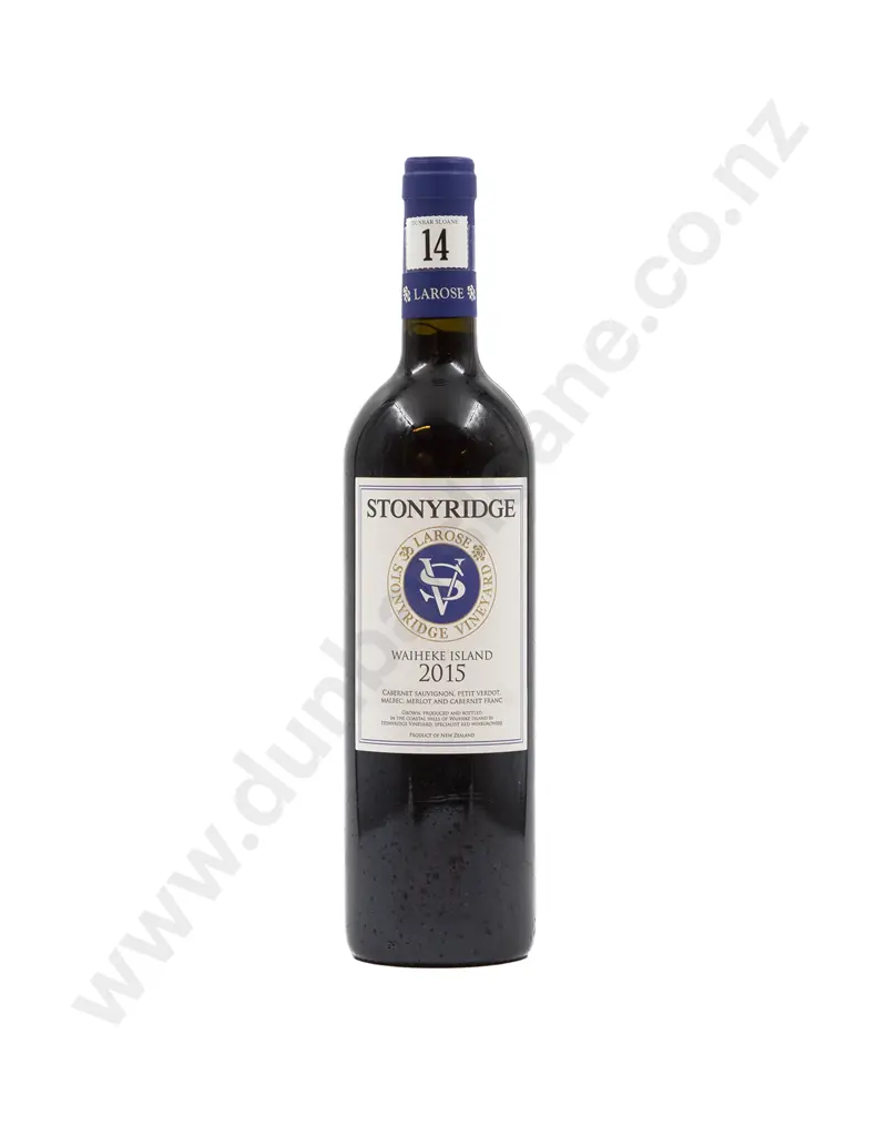 1 bottle NZ 2015 Stonyridge Vineyard Larose Waiheke Island Image 1++