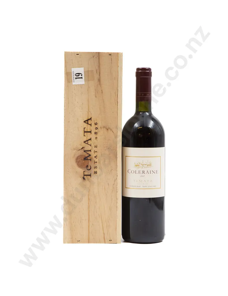 1 bottle NZ 2007 Coleraine Te Mata Estate Image 1++